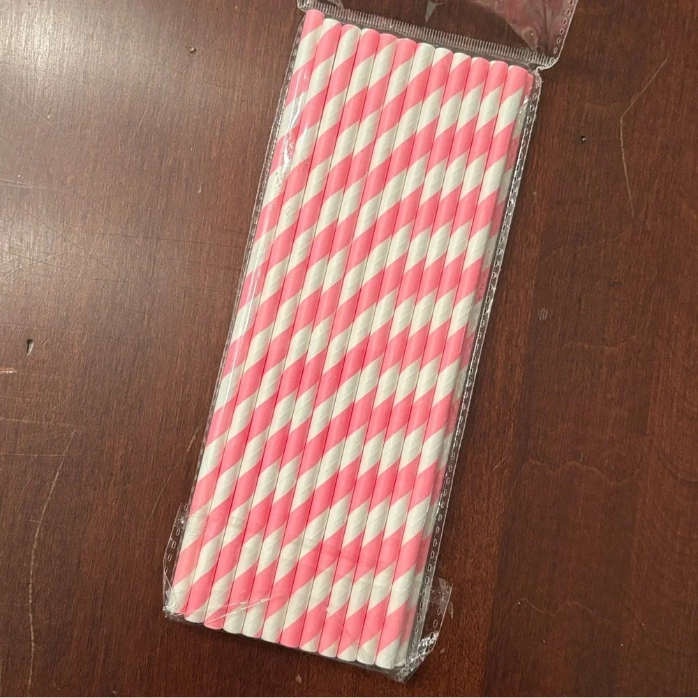 Brand New Baby Shower Party Supplies Plates Cups Napkins for 24 Guests Pink Girl
